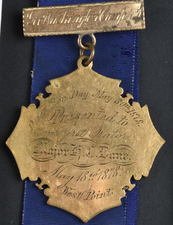 CIVIL WAR NAMED MEDAL GROUPING WITH CAVALRY STRAPS
