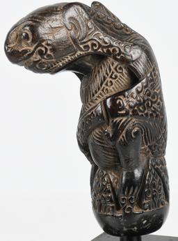 SUMATRA MINANGKABAU KERIS KRIS HANDLE ca 18th C