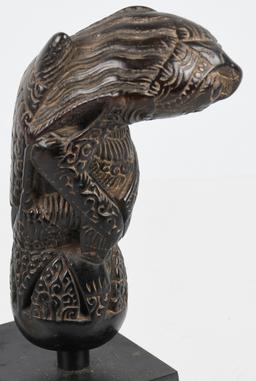SUMATRA MINANGKABAU KERIS KRIS HANDLE ca 18th C