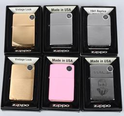 18- ZIPPO ASSORTED LIGHTERS