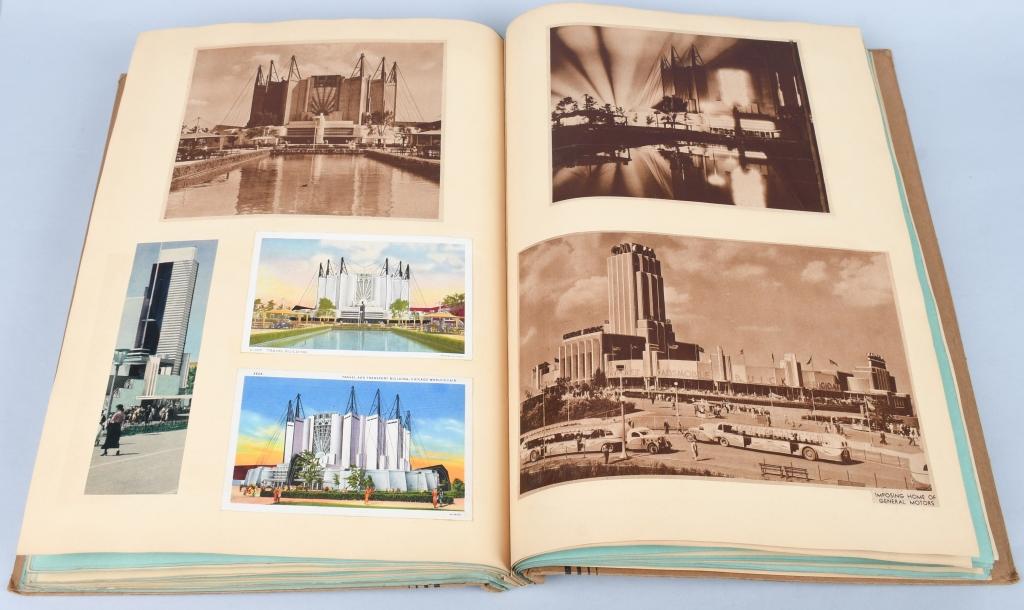 1933 CHICAGO CENTURY OF PROGRESS SCRAP BOOK
