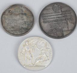 5- 1893 COLUMBIAN EXPOSITION MEDALS