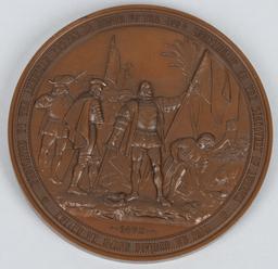 2- 1893 COLUMBIAN EXPOSITION MEDALS