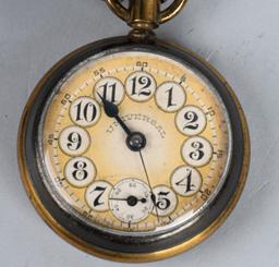 ALASKA YUKON PACIFIC EXPO POCET WATCH & FOB