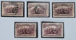 LOT OF COLUMBIAN EXPOSITION STAMPS