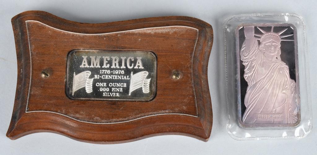 COMMERATIVE SILVER PIECES 8.5ozt