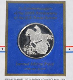 12- SILVER MEDALS w/ FIRST DAY ISSUES 9.5ozt