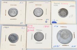 12- SILVER TYPE COINS