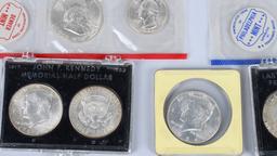 SILVER COINS & INGOTS LOT