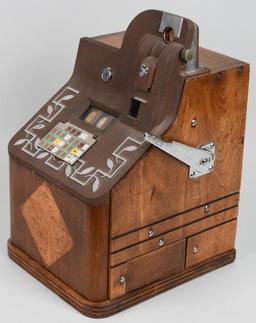 MILLS QT SMOKER 5 CENT SLOT MACHINE