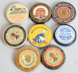 8-Celluloid Advertising Paper Weights