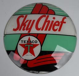 Texaco (black-T) Sky Chief 13.5" Globe Lenses