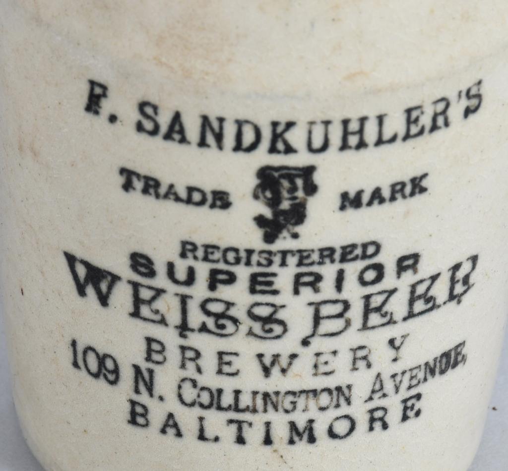 3- Stoneware Beer Bottles