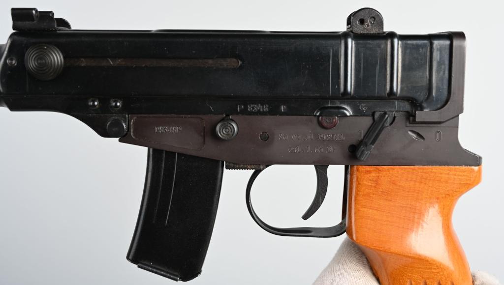 CASED SA VZ 61 SCORPIAN SEMI AUTO PISTOL