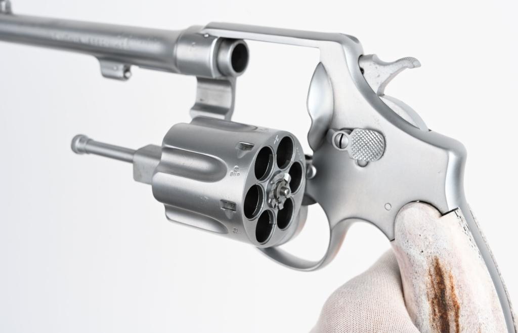 BRITISH PROOF S&W .455 HAND EJECTOR REVOLVER