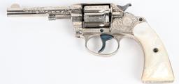 FACTORY ENGRAVED COLT NEW POLICE REVOLVER 1897