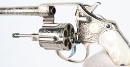 FACTORY ENGRAVED COLT NEW POLICE REVOLVER 1897