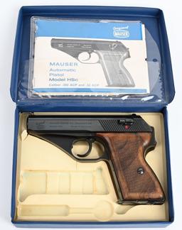 GERMAN MAUSER HSC .380 W/ BOX AND PAPERS