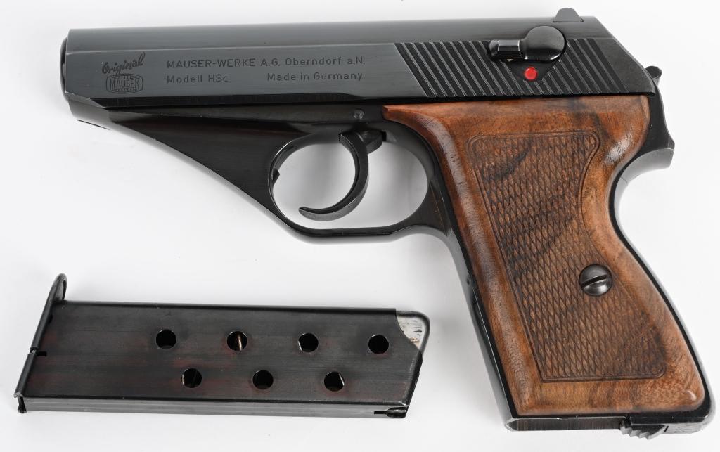 GERMAN MAUSER HSC .380 W/ BOX AND PAPERS
