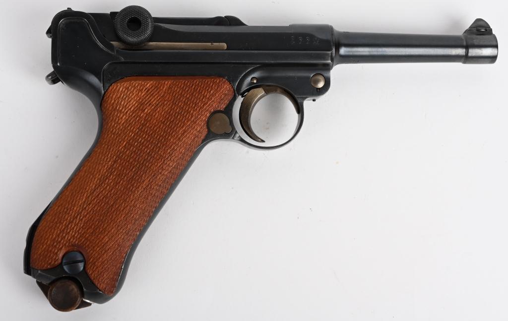FINE WW1 DWM 1918 P-08 LUGER PISTOL