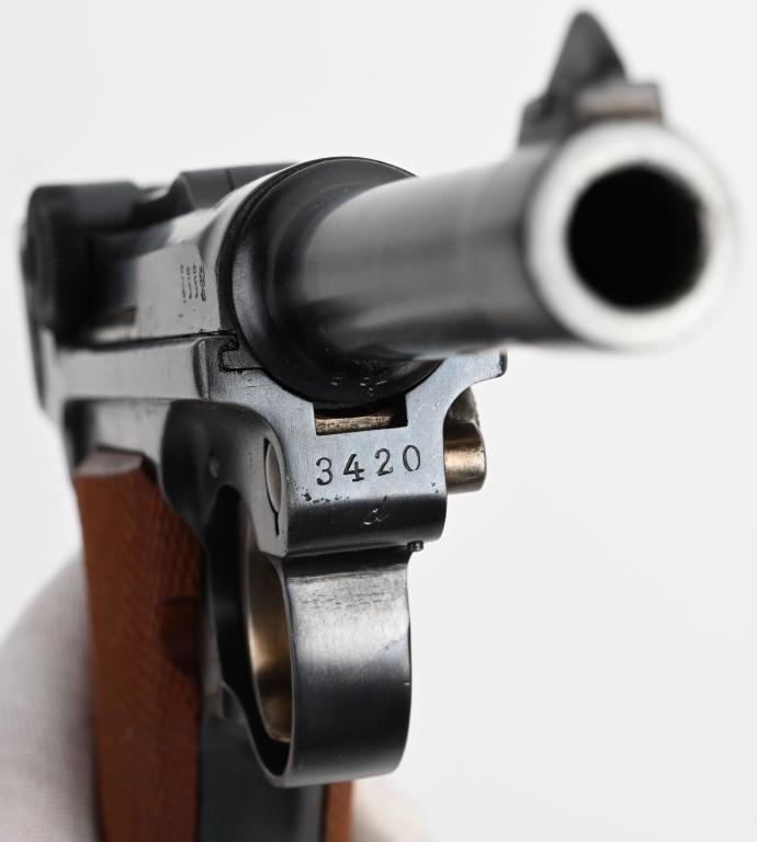 FINE WW1 DWM 1918 P-08 LUGER PISTOL