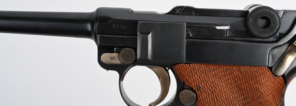 FINE WW1 DWM 1918 P-08 LUGER PISTOL