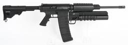 DPMS MODEL LR-308 SEMI AUTO RIFLE & 37mm LAUNCHER