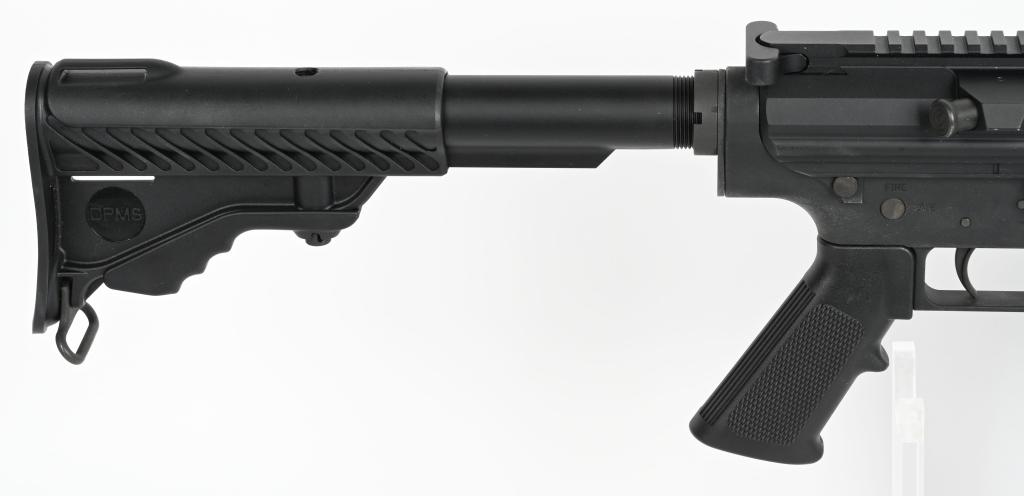 DPMS MODEL LR-308 SEMI AUTO RIFLE & 37mm LAUNCHER