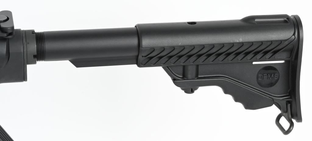 DPMS MODEL LR-308 SEMI AUTO RIFLE & 37mm LAUNCHER
