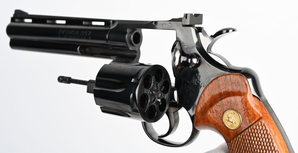 COLT PYTHON .357 MAGNUM WITH SIX INCH BARREL