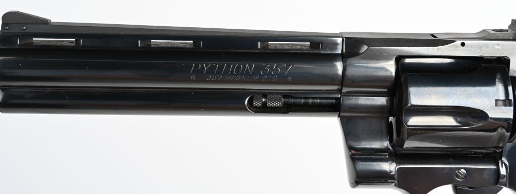 COLT PYTHON .357 MAGNUM WITH SIX INCH BARREL