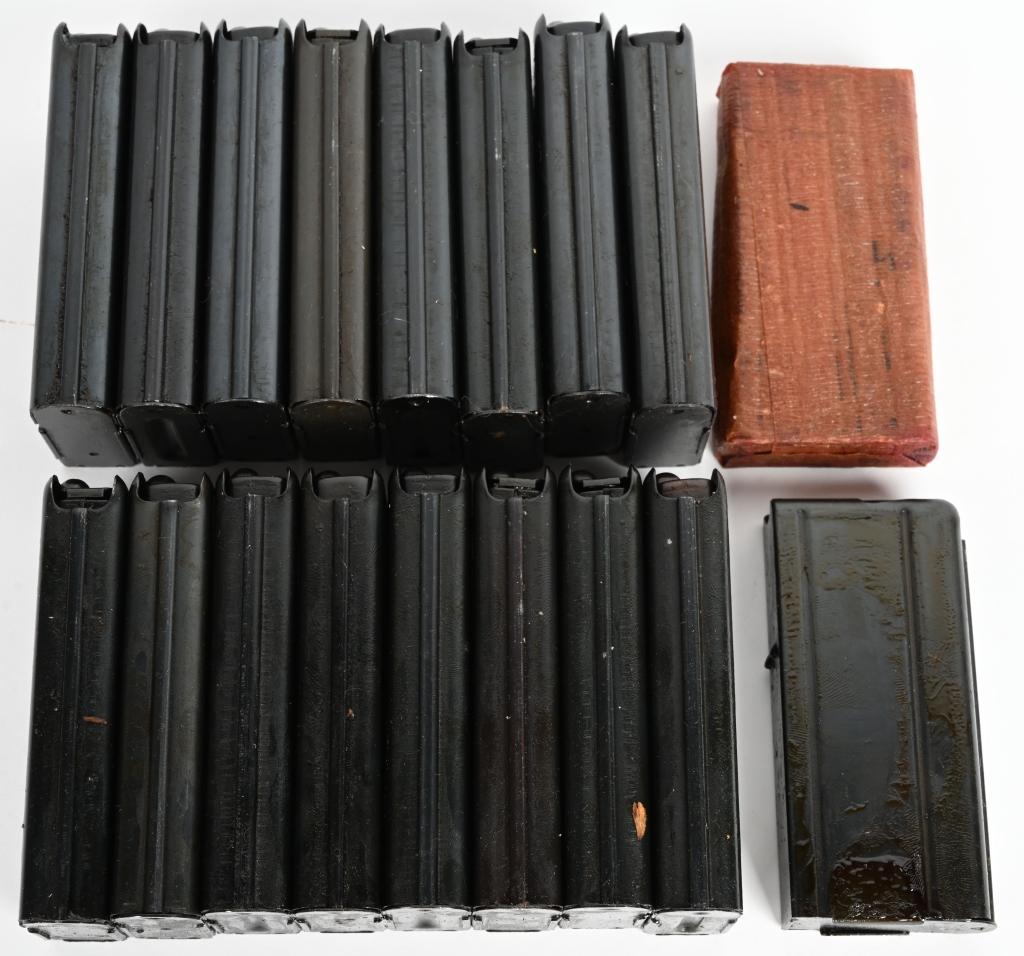 19 WWII MARKED 15-round M1 CARBINE MAGAZINES