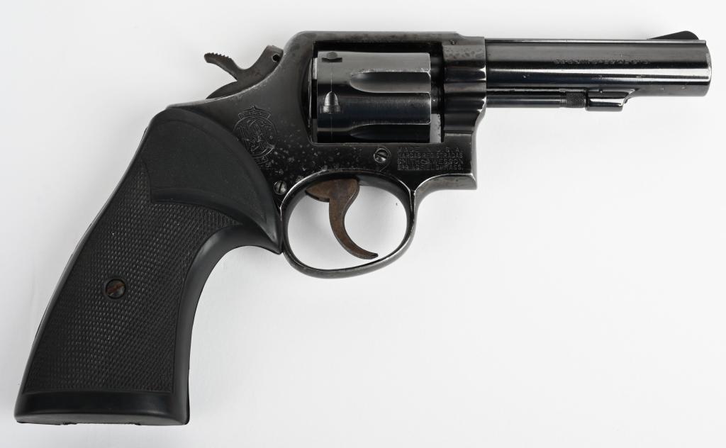 SMITH & WESSON MODEL 10-6 HEAVY BARREL REVOLVER