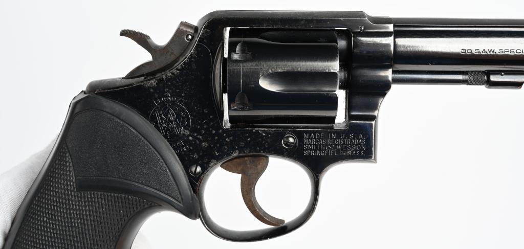 SMITH & WESSON MODEL 10-6 HEAVY BARREL REVOLVER
