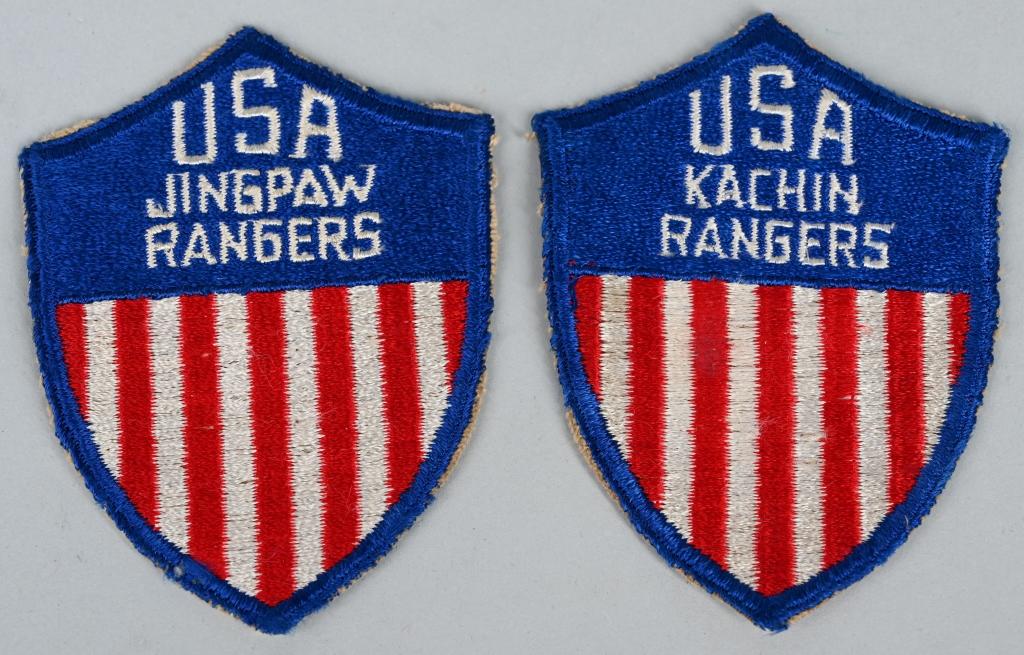 WWII US ARMY JINGPAW RANGERS KACHIN RANGERS PATCH