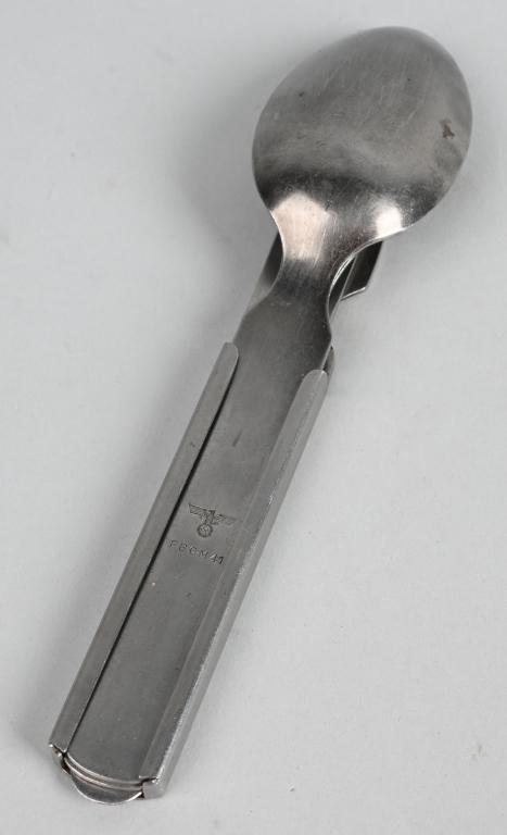 WWII NAZI GERMAN ARMY FIELD ISSUE CUTLERY SET WW2