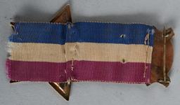 CIVIL WAR ARMY OF THE CUMBERLAND GOLD CORPS BADGE
