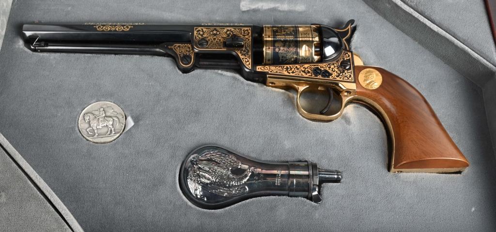 CASED ROBERT E. LEE 1851 NAVY COLT