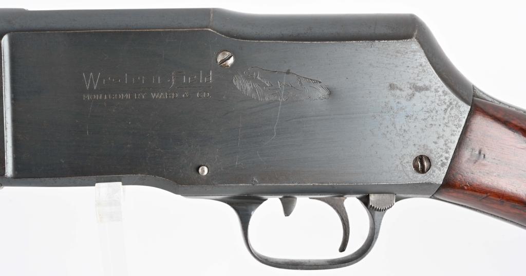 PRE WAR WESTERN FIELD SLIDE ACTION SHOTGUN