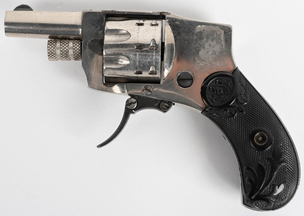 FINE BABY HAMMERLESS DOUBLE ACTION REVOLVER
