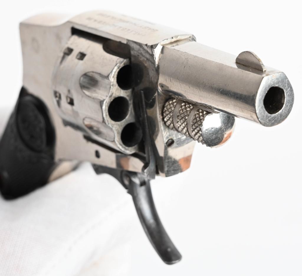 FINE BABY HAMMERLESS DOUBLE ACTION REVOLVER
