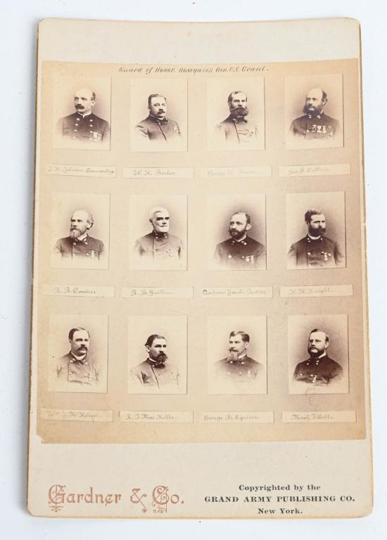 UNIFORM GROUPING OF GENERAL GRANT'S HONOR GAURD