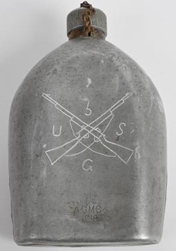 WW1 US ARMY TRENCH ART CANTEEN 5TH INFANTRY 3RD DI