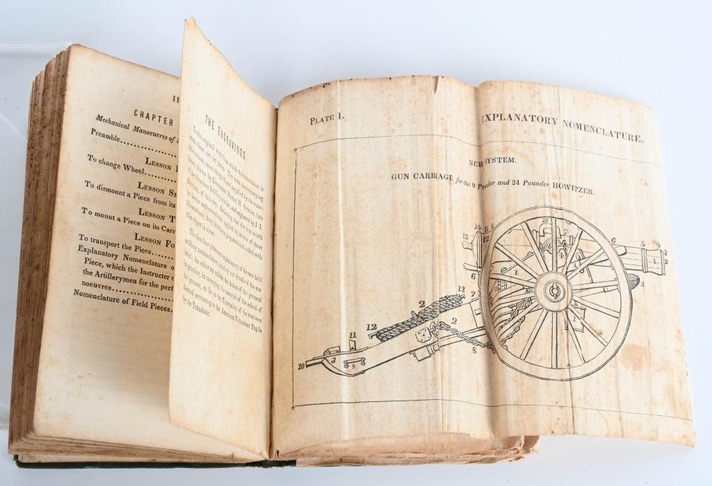 MEXICAN WAR 1838 FIELD MANUAL FOR THE ARTILLERY