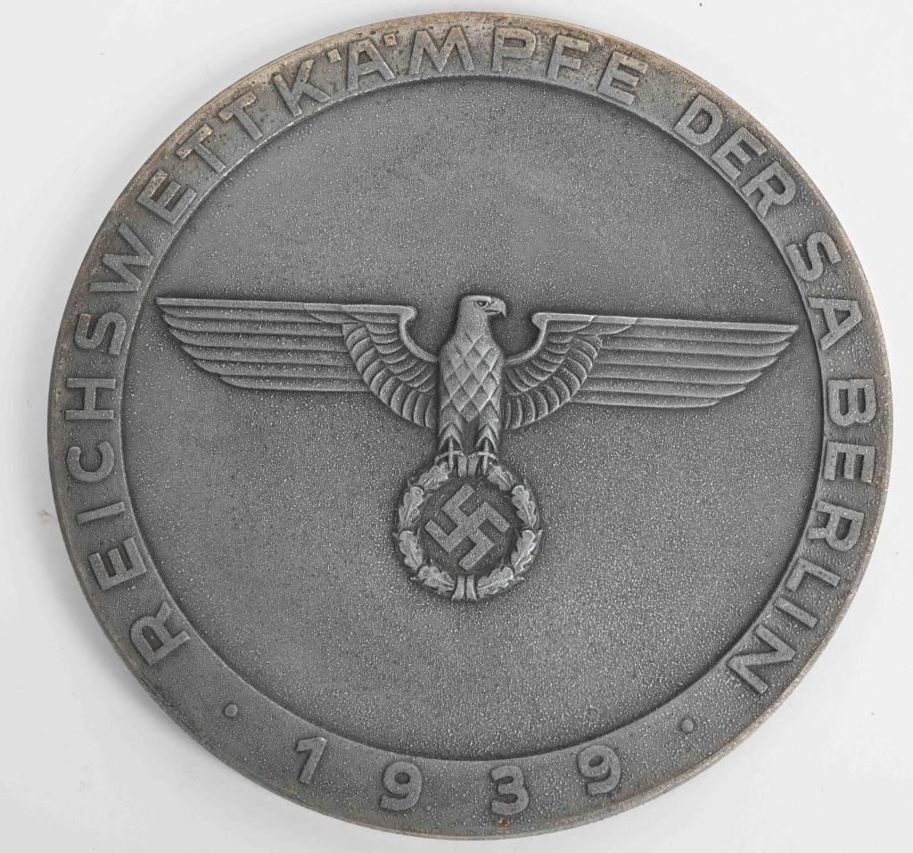 REICHSWETTKÄMPFE DER SA 1939 NON PORTABLE AWARD