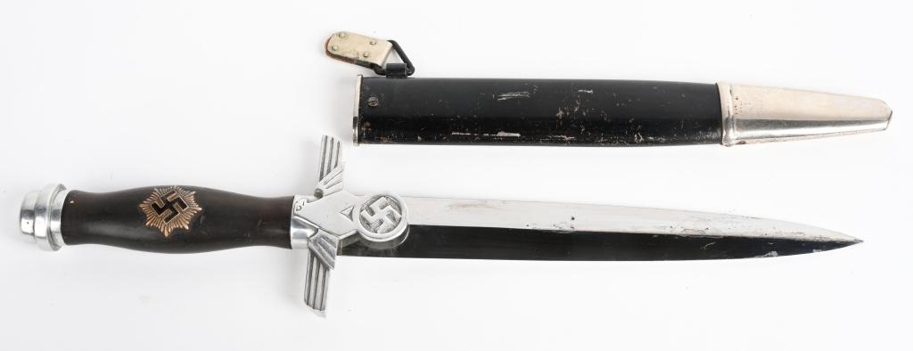 WWII NAZI GERMAN RLB DAGGER BY KRONECK EM TYPE II