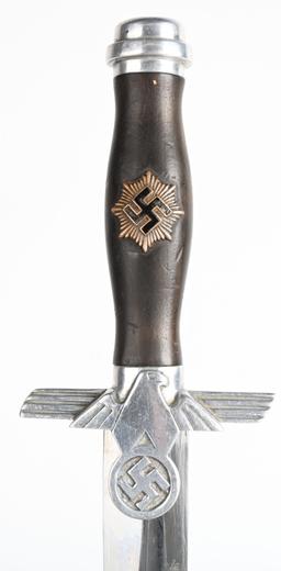 WWII NAZI GERMAN RLB DAGGER BY KRONECK EM TYPE II
