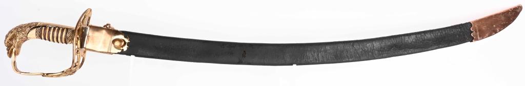WAR of 1812 MOUNTED ARTILLERY EAGLEHEAD SWORD