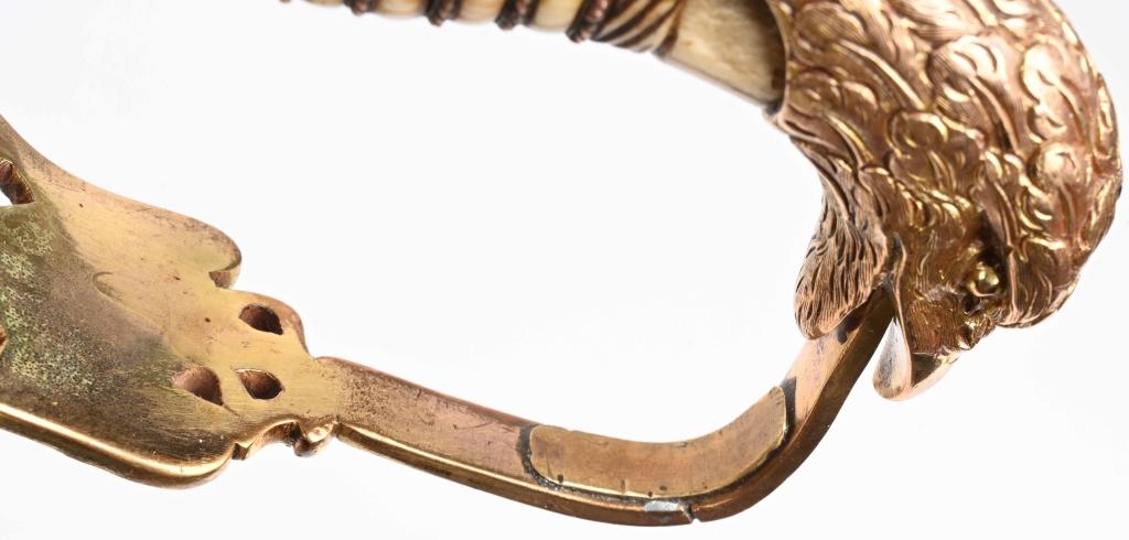 WAR of 1812 MOUNTED ARTILLERY EAGLEHEAD SWORD