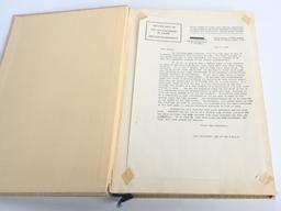 WWII US POW A WARTIME LOG FILLED OUT STALAG III B